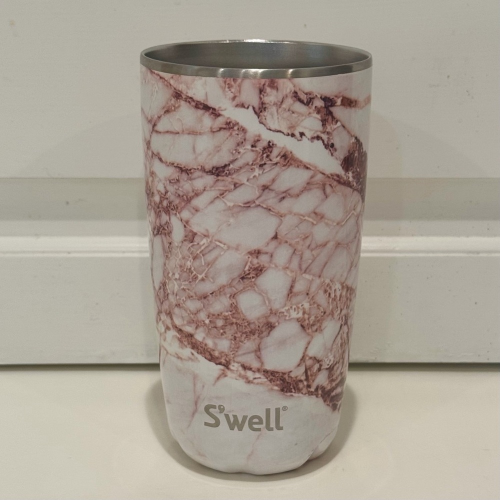 S'well Calacatta Gold Marble 18 Oz Tumbler